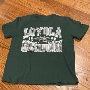 Loyola Greyhounds Kids Green T-Shirt